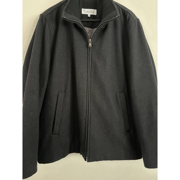 Calvin Klein Men's Open Bottom Hipster Coat - Picture 3 of 8